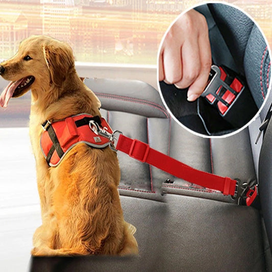 Adjustable Dog Car Seat Belt Pet Seat