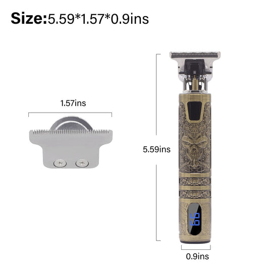 Professional Hair Clippers Trimmer Cordless Shaving Machine Cutting Barber Beard