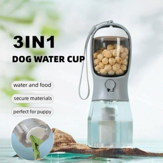 3-in-1 Portable Dog Travel Cup