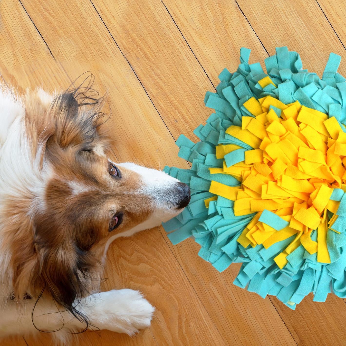 Colourful Connectable Snuffle Play Mat Slow Feeding Interactive Dog Puppy Game