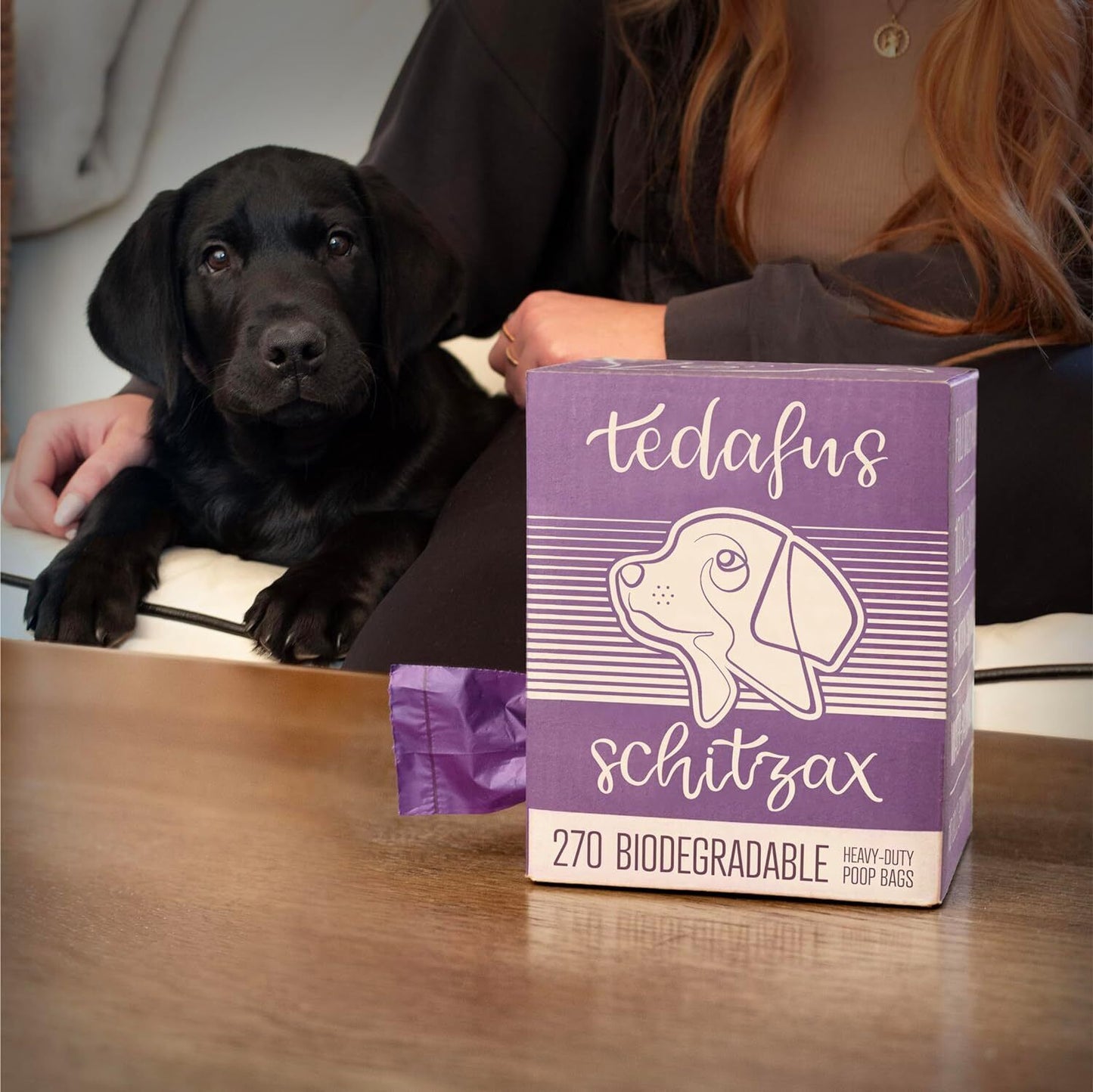 Dog Poo Bags 270 Biodegradable Doggie Poop Bags Thick Refill Rolls Tie Handles