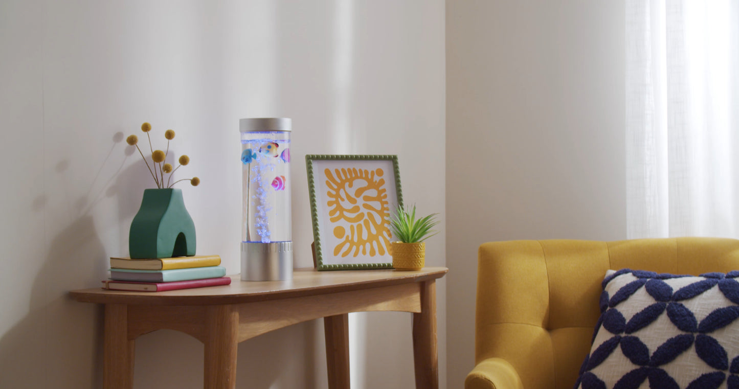 LED Bubble Lamp Novelty Light Colour Changing Tower Tube Sensory RGB Lighting