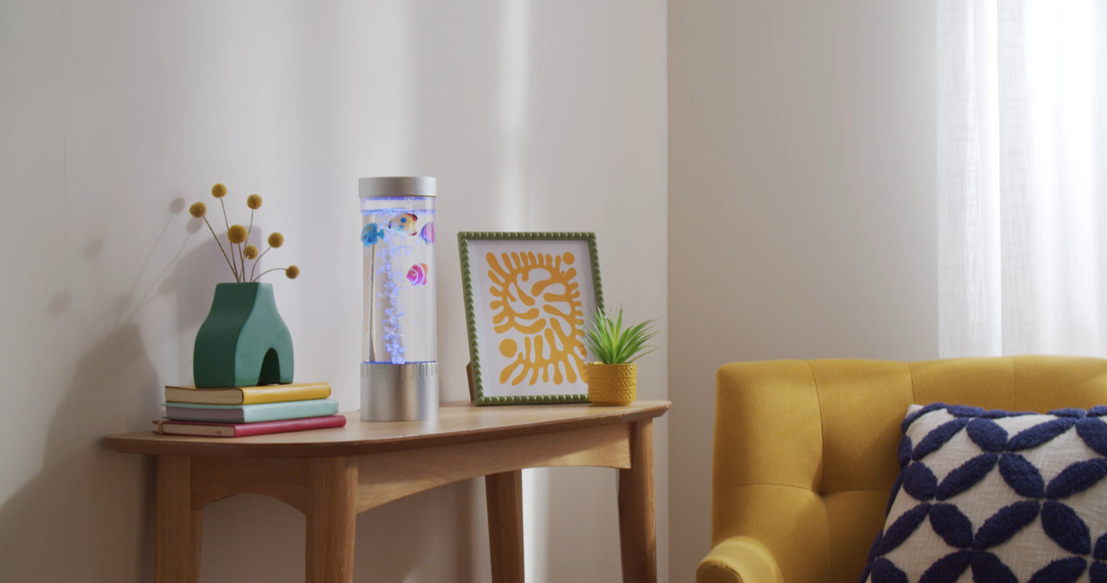 LED Bubble Lamp Novelty Light Colour Changing Tower Tube Sensory RGB Lighting