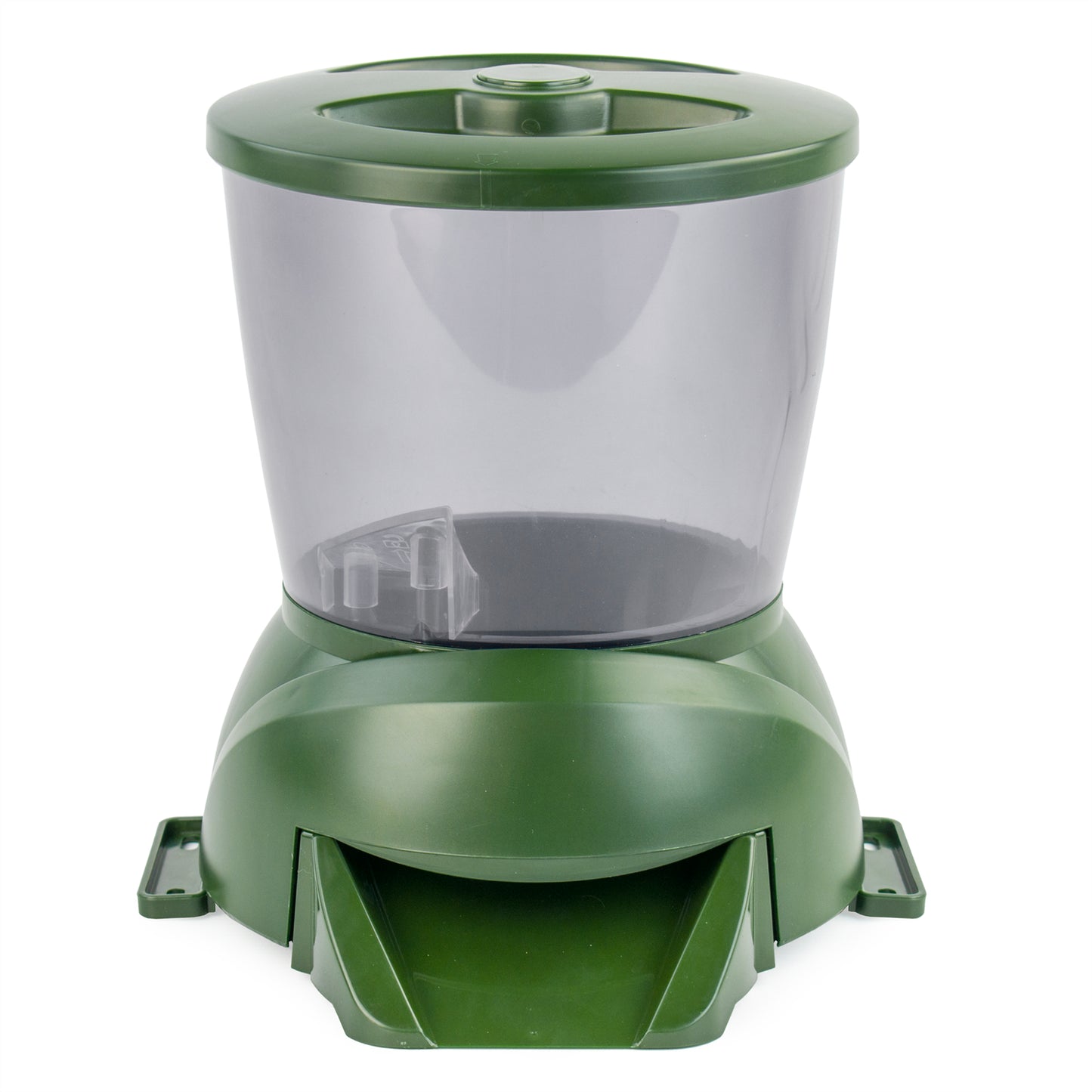 AUTOMATIC POND FISH FEEDER HOLIDAY KOI FEED FOOD TIMED AUTO PELLET DISPENSER