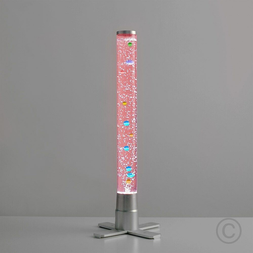 LED Bubble Lamp Novelty Light Colour Changing Tower Tube Sensory RGB Lighting