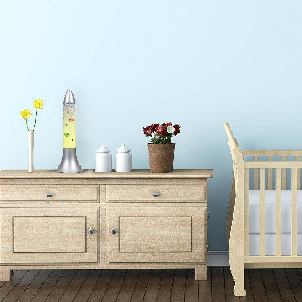 LED Bubble Lamp Novelty Light Colour Changing Tower Tube Sensory RGB Lighting