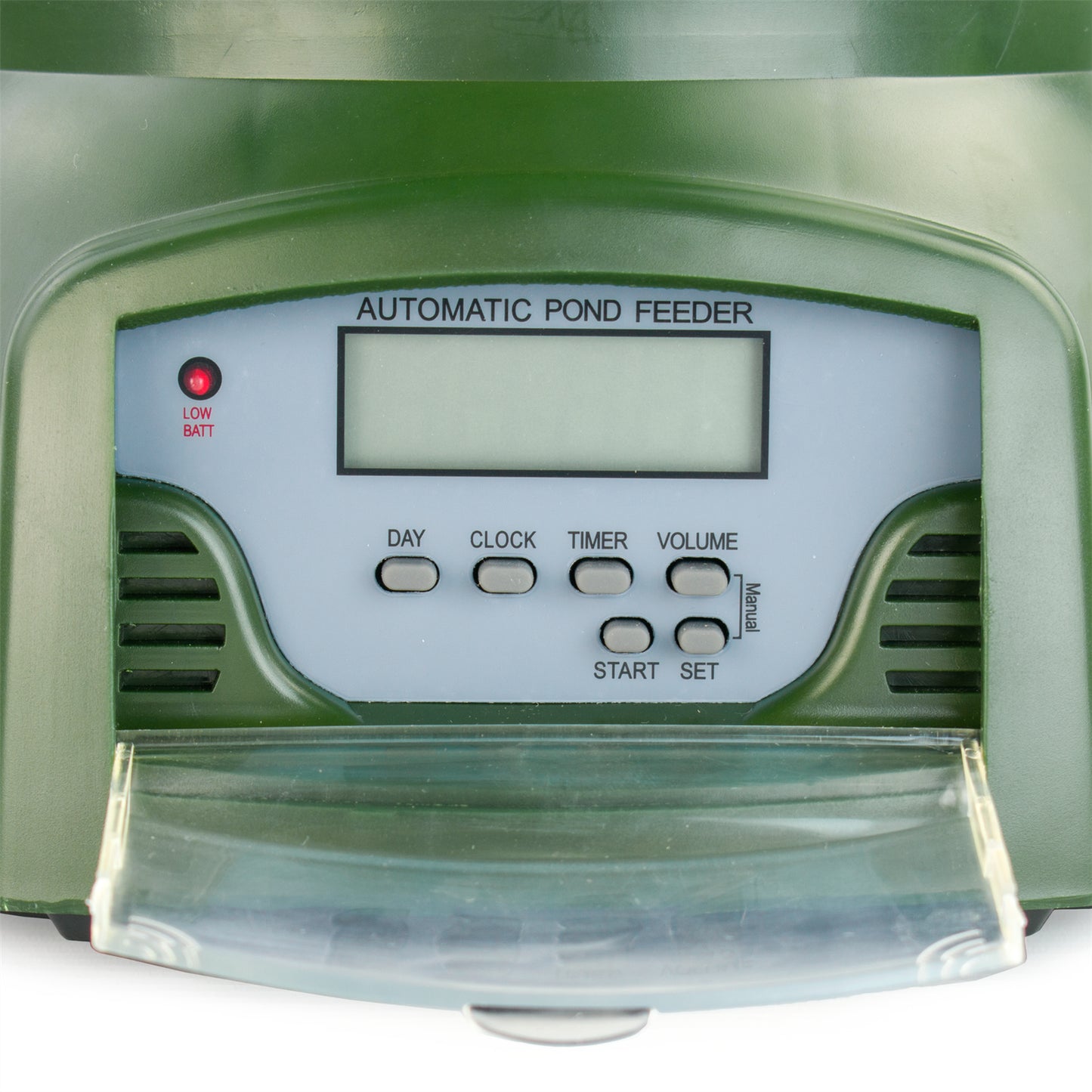 AUTOMATIC POND FISH FEEDER HOLIDAY KOI FEED FOOD TIMED AUTO PELLET DISPENSER