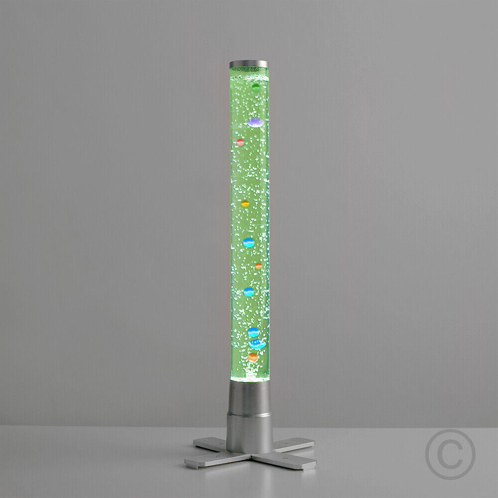 LED Bubble Lamp Novelty Light Colour Changing Tower Tube Sensory RGB Lighting
