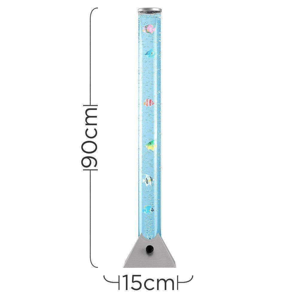 LED Bubble Lamp Novelty Light Colour Changing Tower Tube Sensory RGB Lighting
