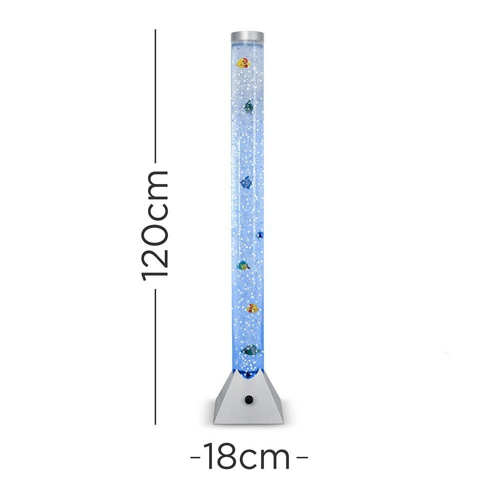 LED Bubble Lamp Novelty Light Colour Changing Tower Tube Sensory RGB Lighting