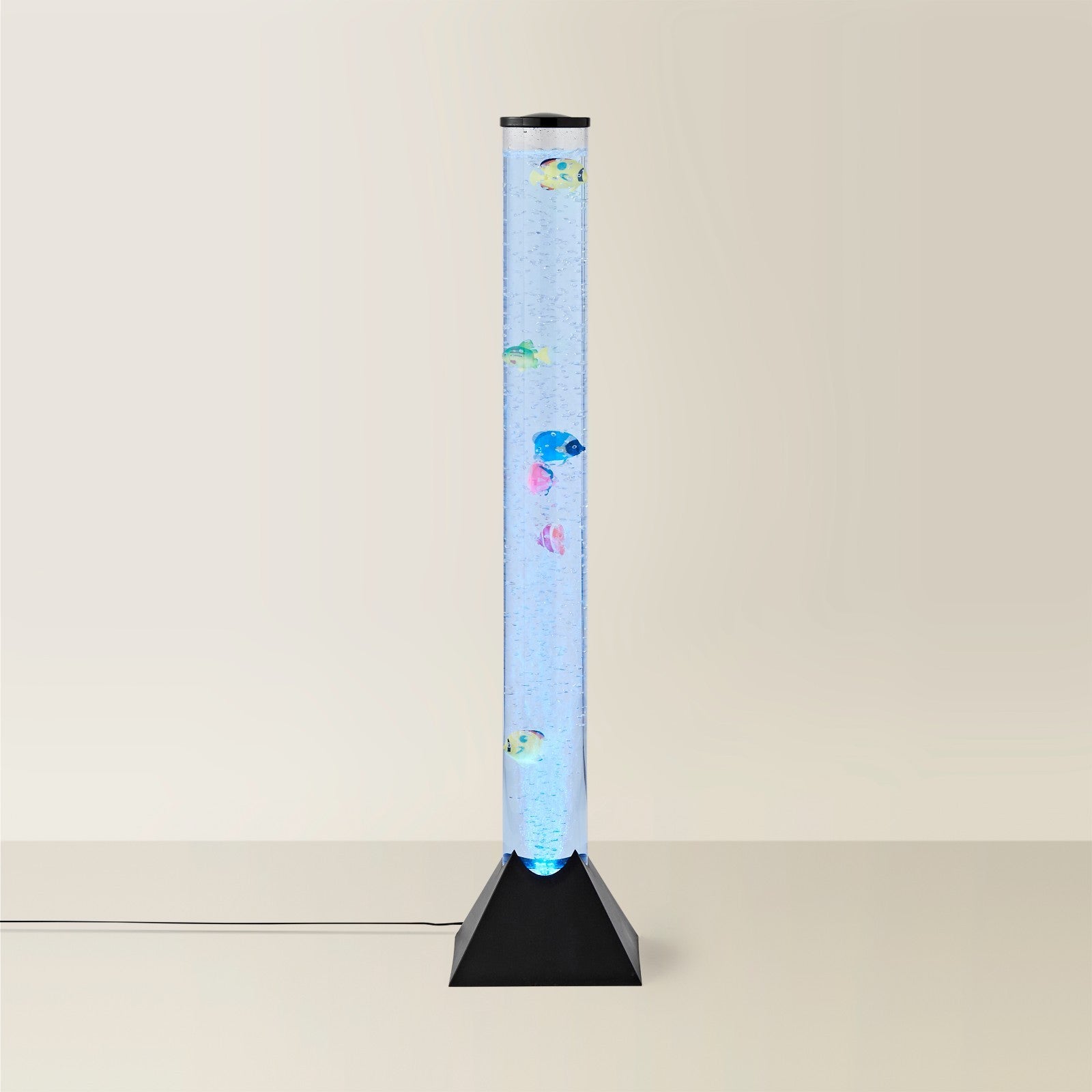 LED Bubble Lamp Novelty Light Colour Changing Tower Tube Sensory RGB Lighting