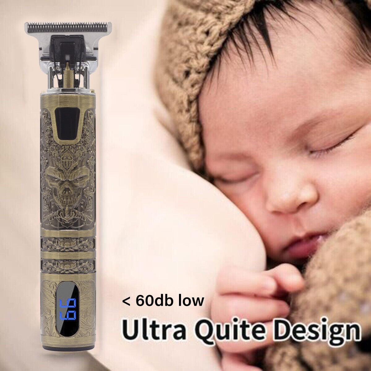 Professional Hair Clippers Trimmer Cordless Shaving Machine Cutting Barber Beard