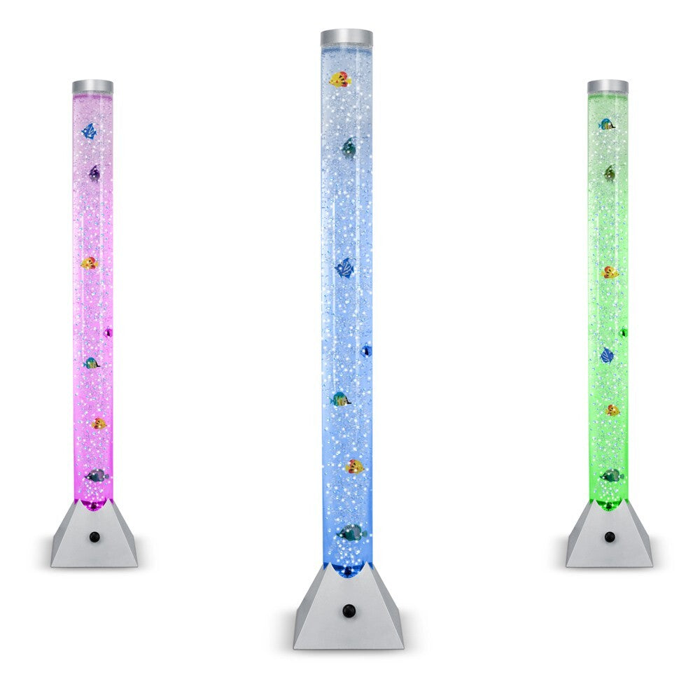 LED Bubble Lamp Novelty Light Colour Changing Tower Tube Sensory RGB Lighting